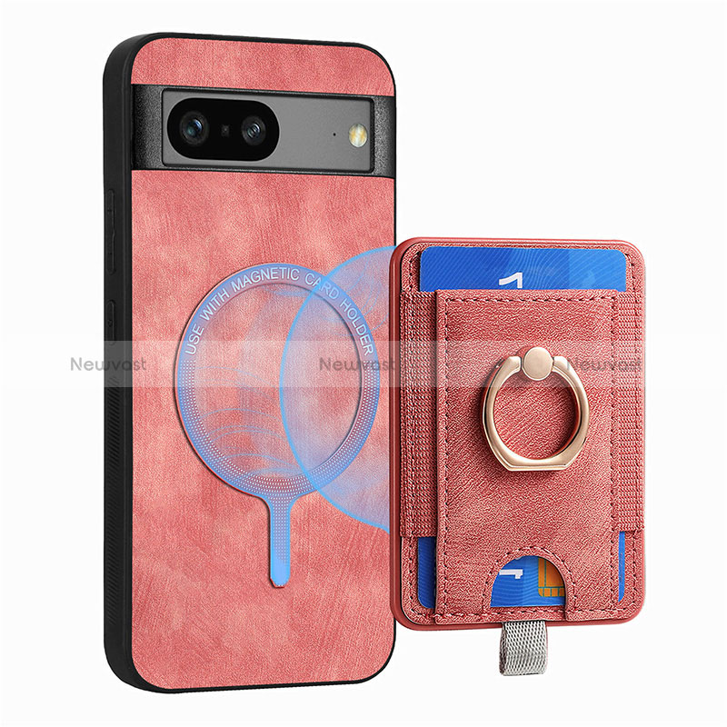 Soft Silicone Gel Leather Snap On Case Cover SD1 for Google Pixel 7 5G