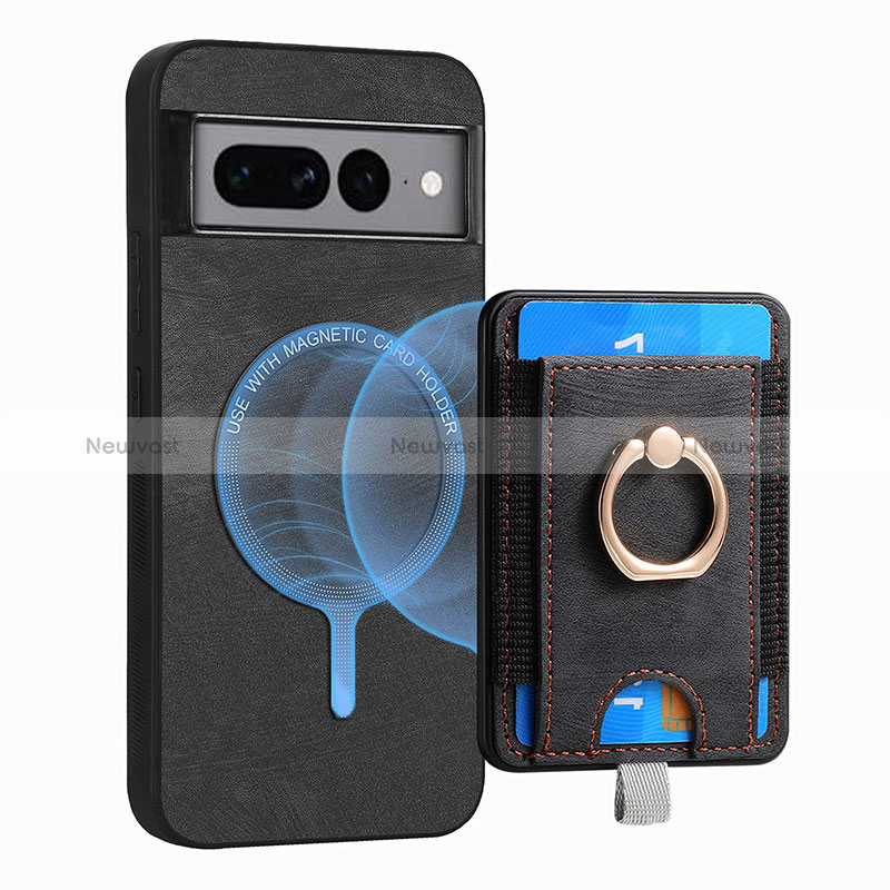 Soft Silicone Gel Leather Snap On Case Cover SD1 for Google Pixel 7 Pro 5G