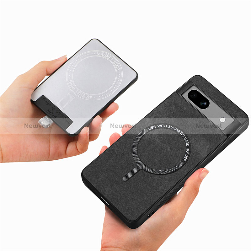 Soft Silicone Gel Leather Snap On Case Cover SD1 for Google Pixel 7a 5G