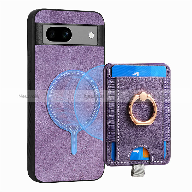 Soft Silicone Gel Leather Snap On Case Cover SD1 for Google Pixel 7a 5G
