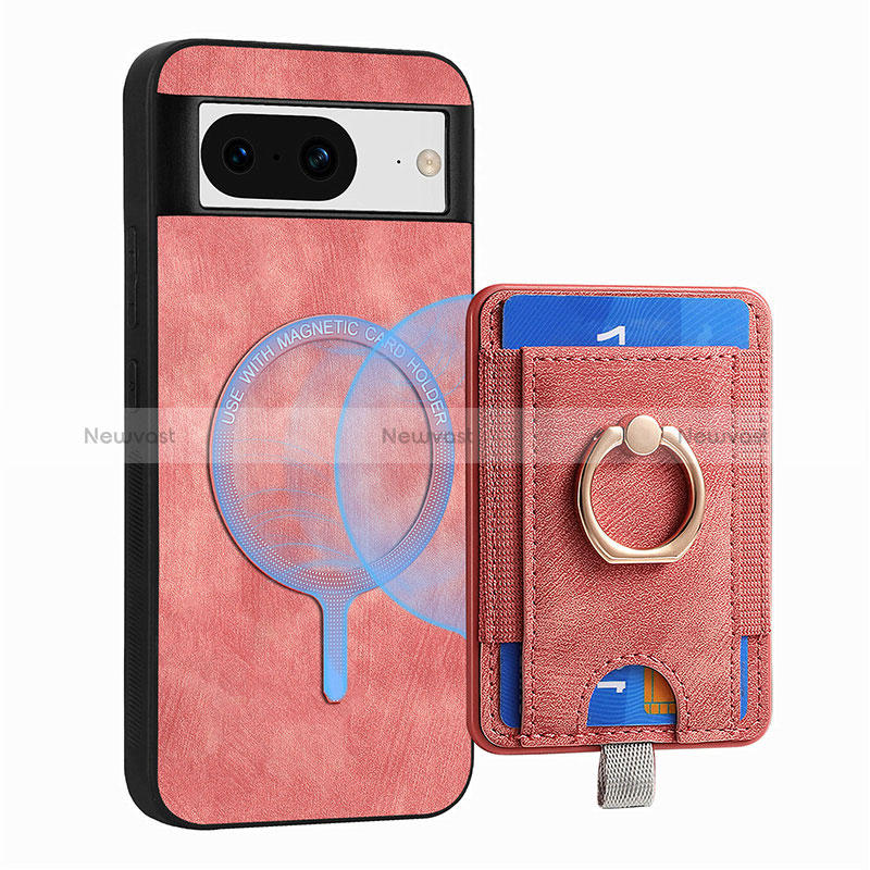 Soft Silicone Gel Leather Snap On Case Cover SD1 for Google Pixel 8 5G