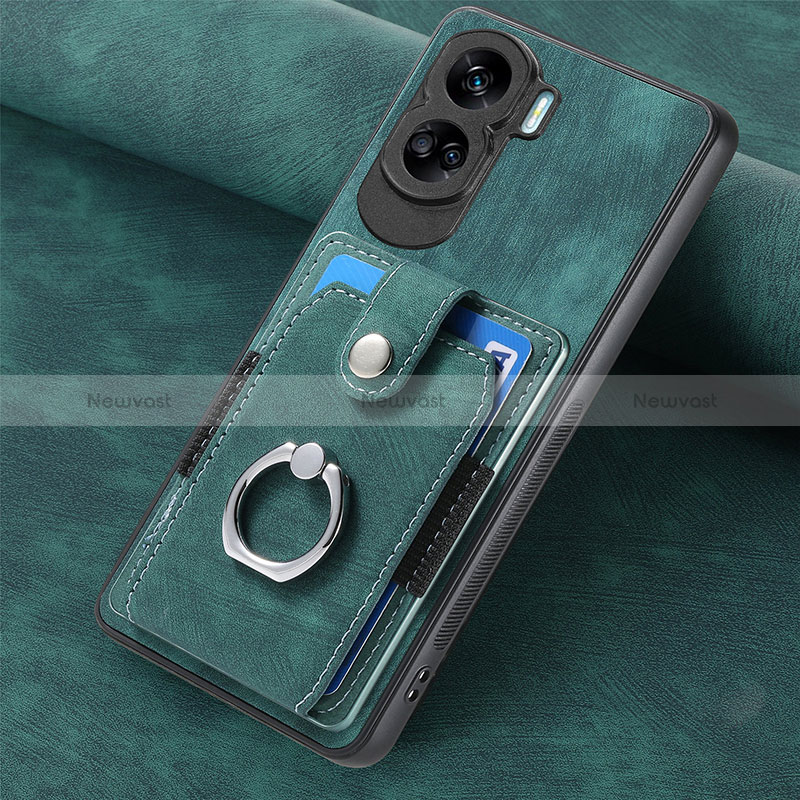 Soft Silicone Gel Leather Snap On Case Cover SD1 for Huawei Honor 90 Lite 5G