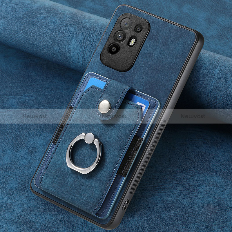 Soft Silicone Gel Leather Snap On Case Cover SD1 for Oppo A94 5G