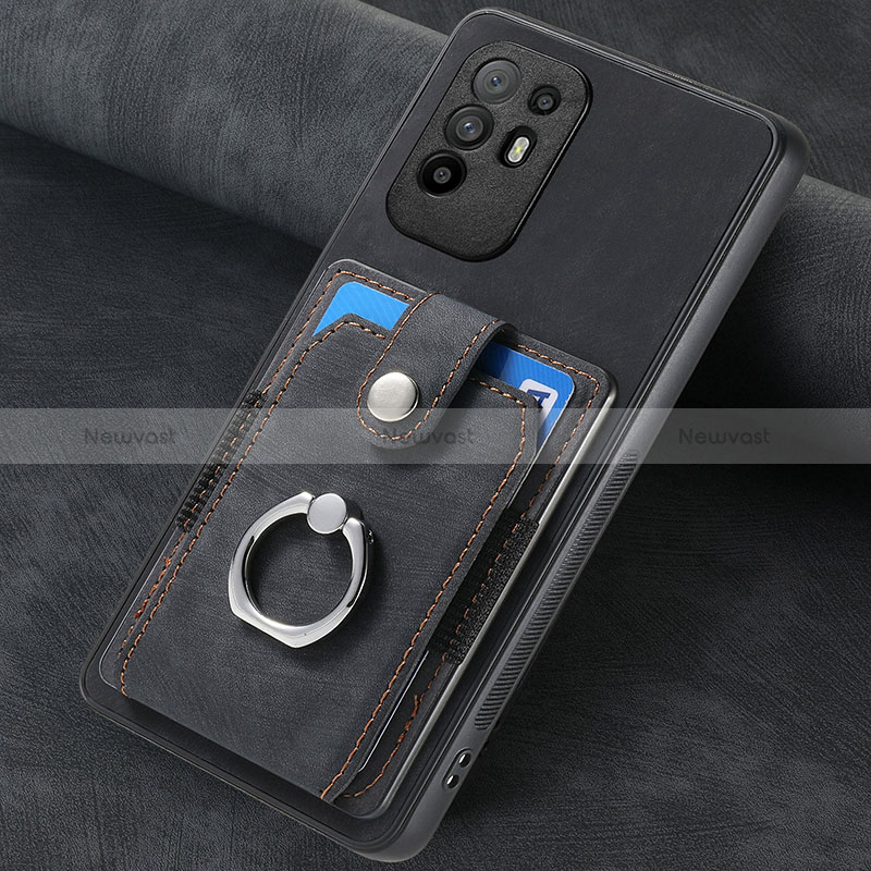 Soft Silicone Gel Leather Snap On Case Cover SD1 for Oppo A94 5G
