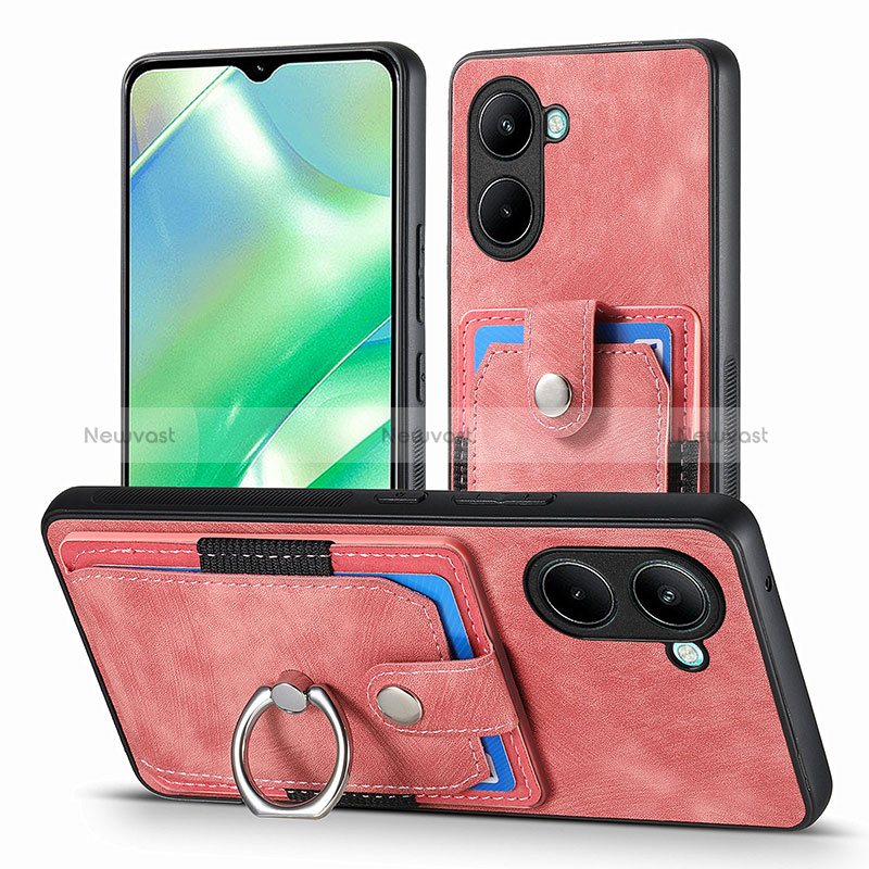 Soft Silicone Gel Leather Snap On Case Cover SD1 for Realme C33