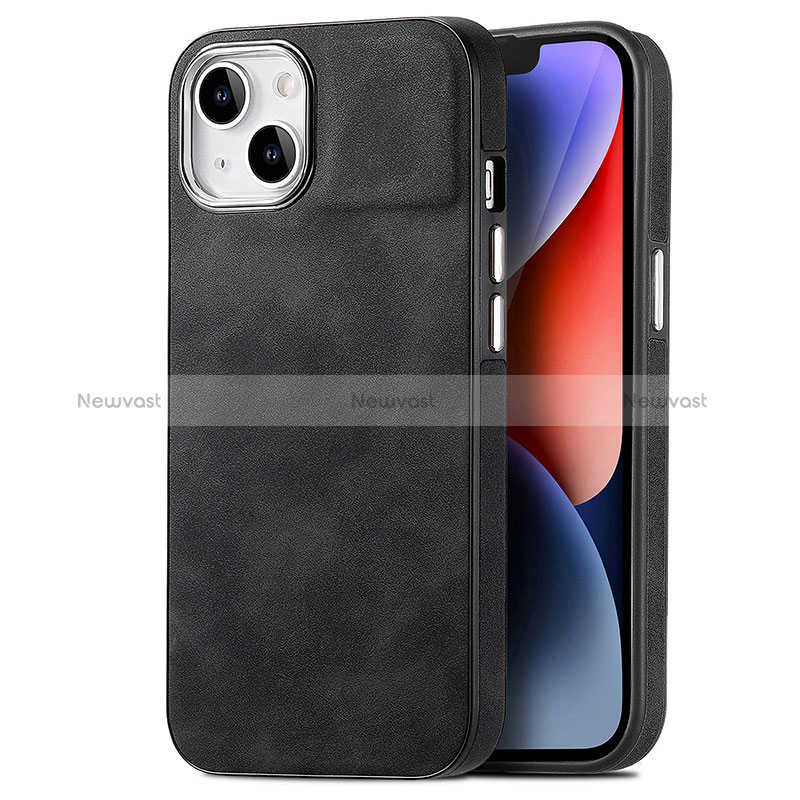 Soft Silicone Gel Leather Snap On Case Cover SD13 for Apple iPhone 14 Plus