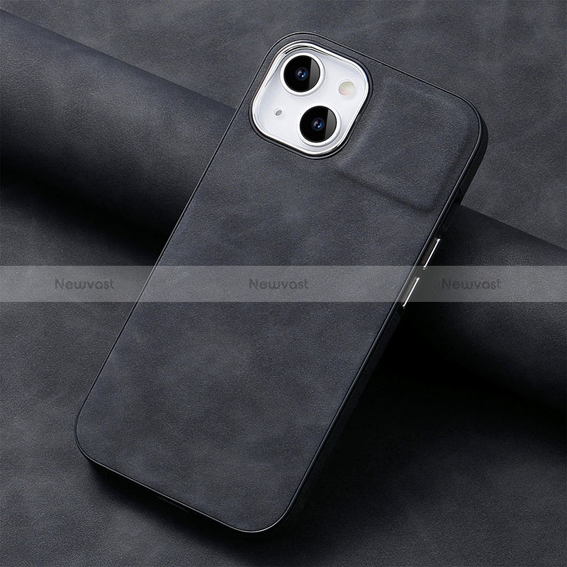 Soft Silicone Gel Leather Snap On Case Cover SD13 for Apple iPhone 15