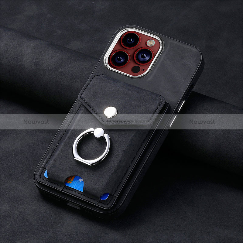 Soft Silicone Gel Leather Snap On Case Cover SD15 for Apple iPhone 15 Pro Max