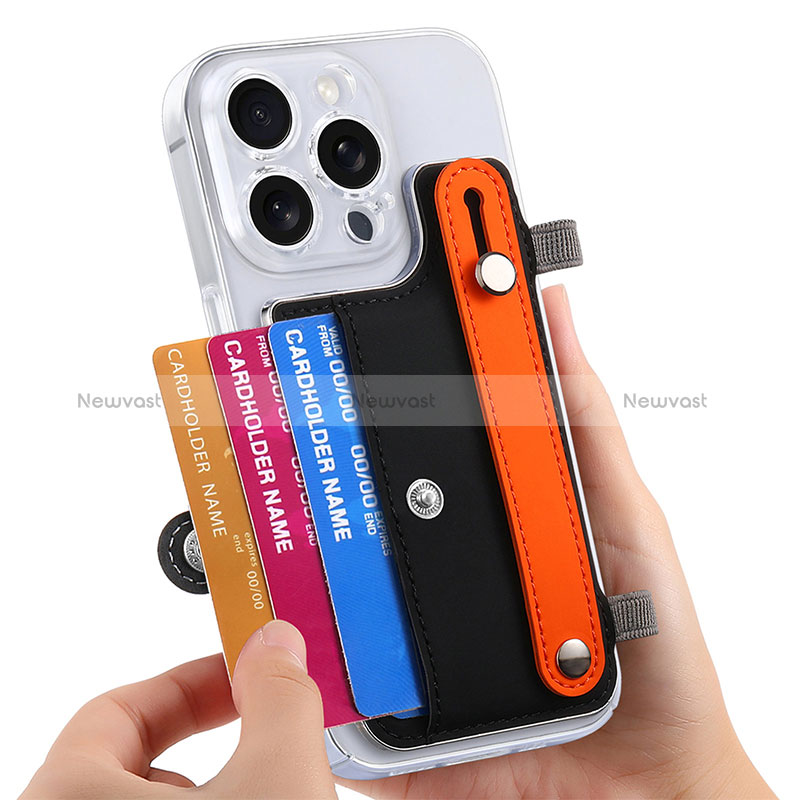 Soft Silicone Gel Leather Snap On Case Cover SD19 for Apple iPhone 15 Pro