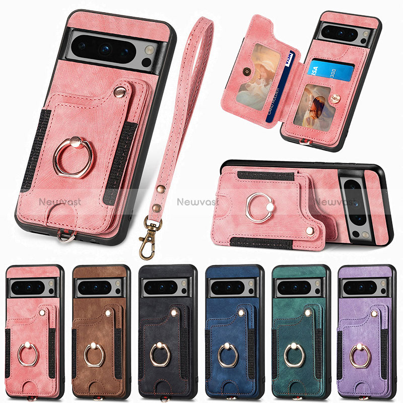 Soft Silicone Gel Leather Snap On Case Cover SD2 for Google Pixel 6a 5G