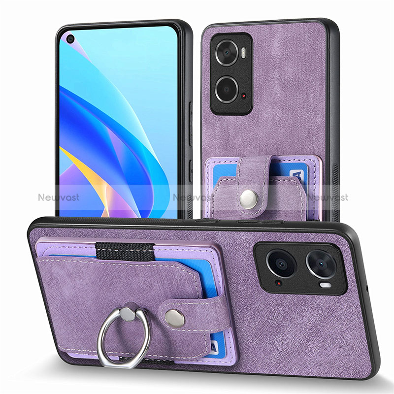 Soft Silicone Gel Leather Snap On Case Cover SD2 for Oppo A36