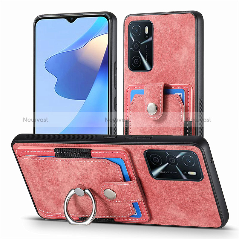 Soft Silicone Gel Leather Snap On Case Cover SD2 for Oppo A54s