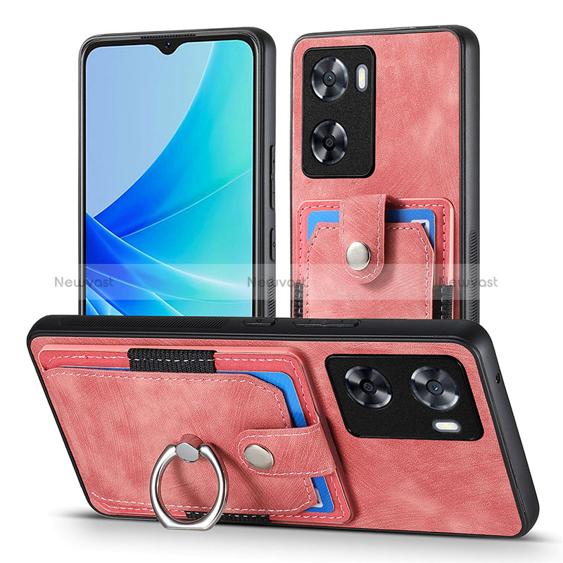 Soft Silicone Gel Leather Snap On Case Cover SD2 for Oppo A77 4G