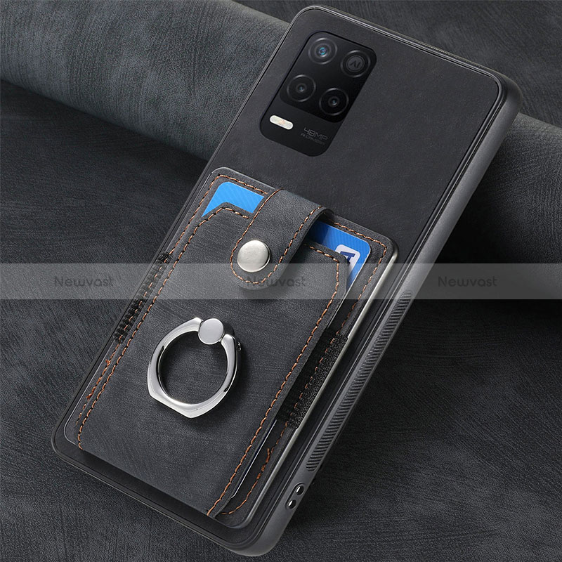 Soft Silicone Gel Leather Snap On Case Cover SD2 for Realme 8 5G
