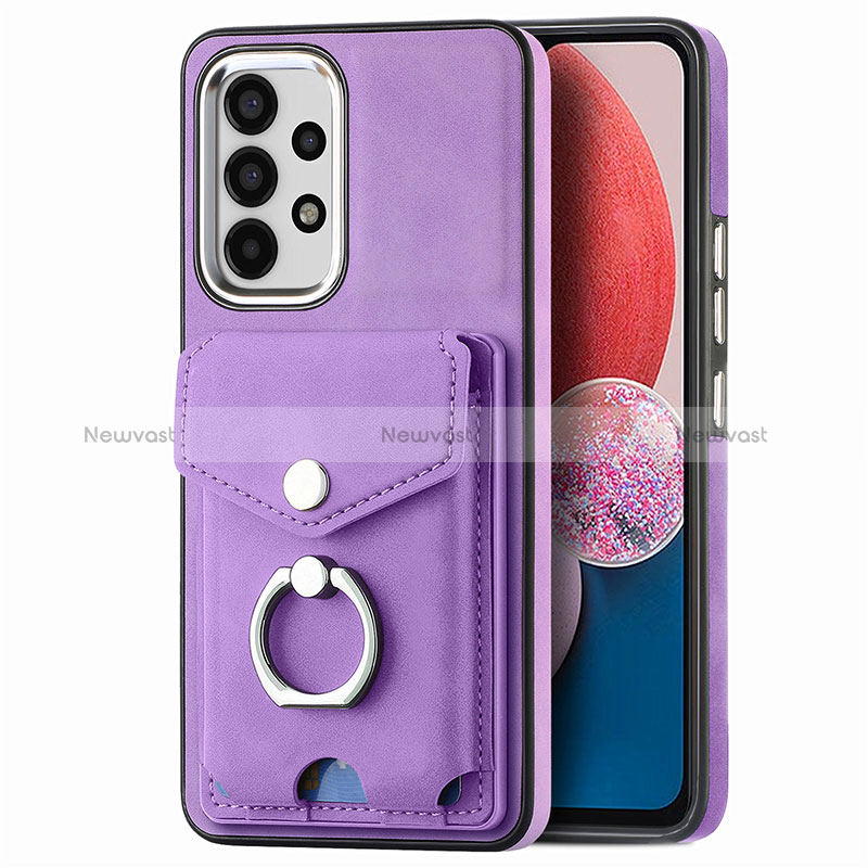 Soft Silicone Gel Leather Snap On Case Cover SD3 for Samsung Galaxy A13 4G