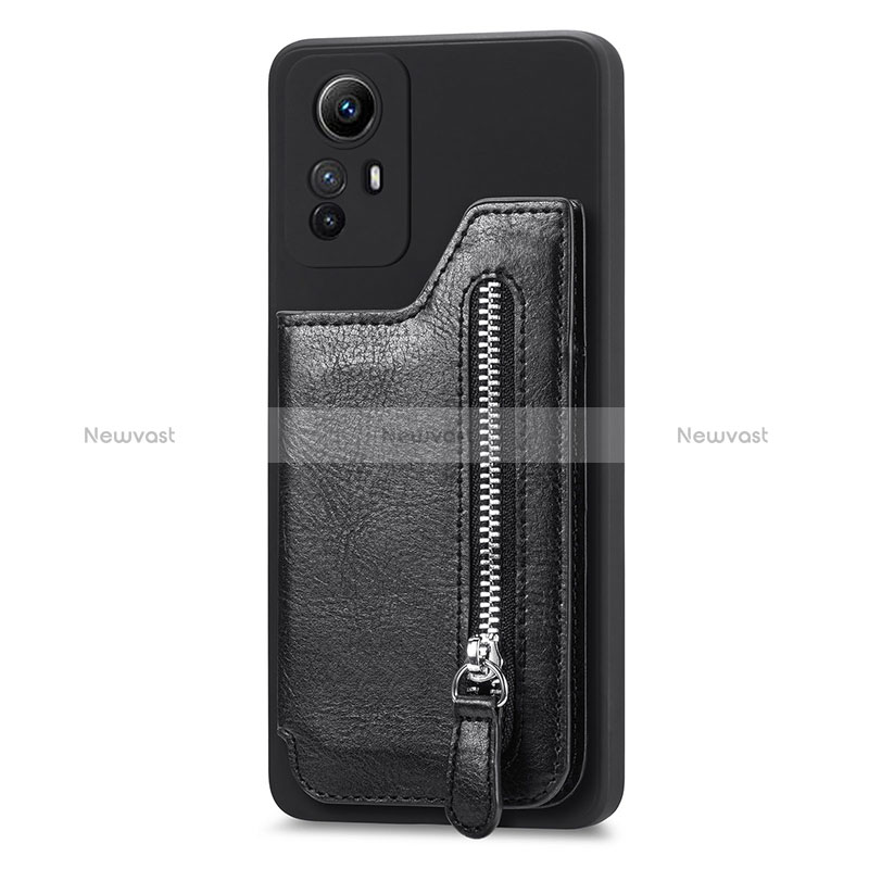 Soft Silicone Gel Leather Snap On Case Cover SD3 for Xiaomi Redmi Note 12S