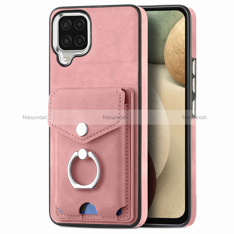 Soft Silicone Gel Leather Snap On Case Cover SD4 for Samsung Galaxy A12 5G