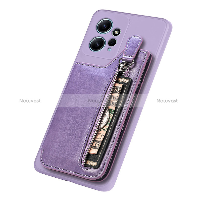 Soft Silicone Gel Leather Snap On Case Cover SD4 for Xiaomi Redmi Note 12 4G