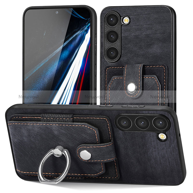 Soft Silicone Gel Leather Snap On Case Cover SD5 for Samsung Galaxy S23 5G