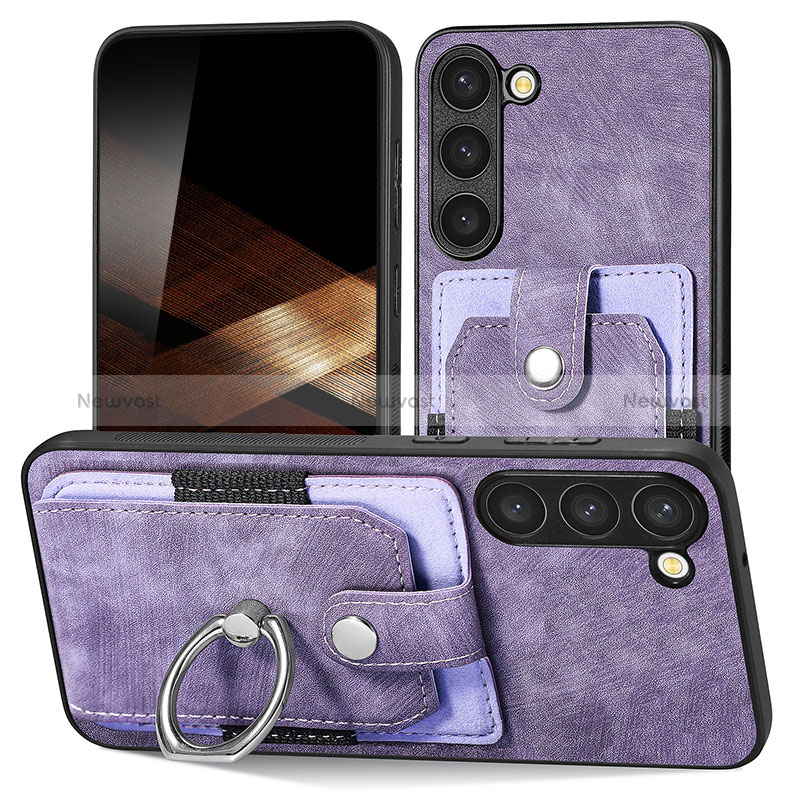 Soft Silicone Gel Leather Snap On Case Cover SD5 for Samsung Galaxy S24 5G
