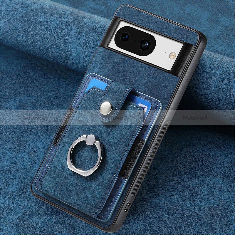 Soft Silicone Gel Leather Snap On Case Cover SD6 for Google Pixel 8 5G
