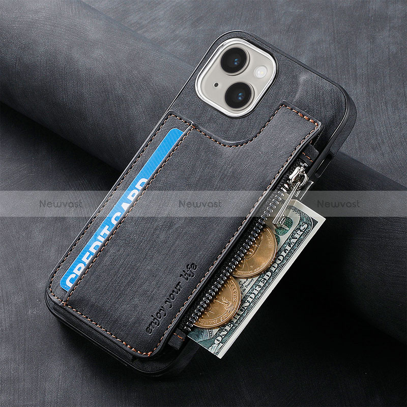 Soft Silicone Gel Leather Snap On Case Cover SD9 for Apple iPhone 13