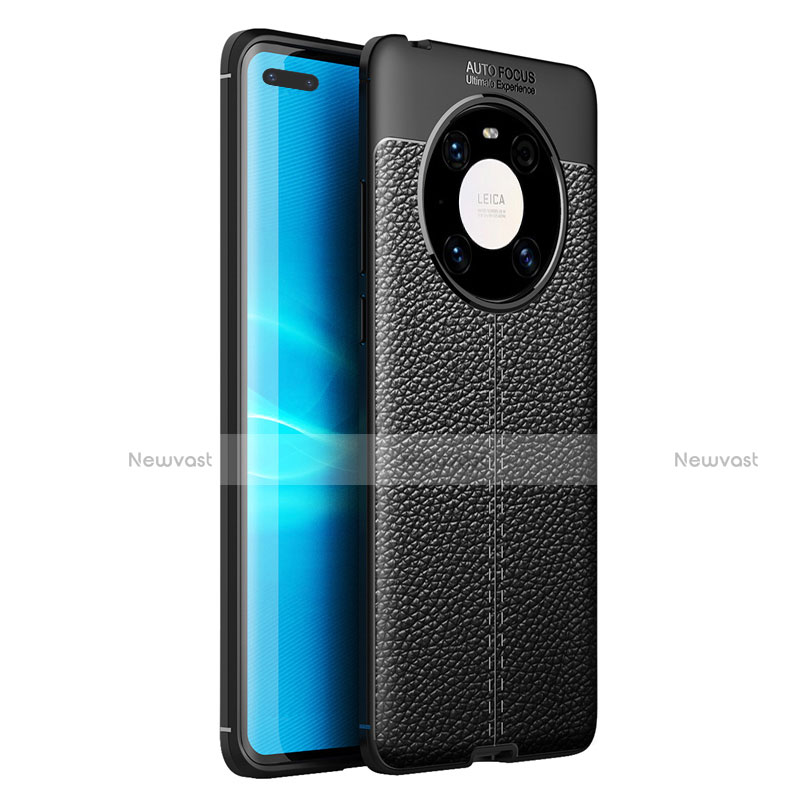 Soft Silicone Gel Leather Snap On Case Cover U01 for Huawei Mate 40E Pro 5G