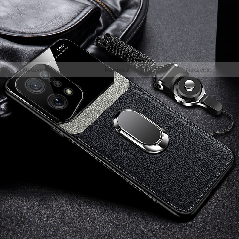 Soft Silicone Gel Leather Snap On Case Cover with Magnetic FL1 for Oppo Find X5 Pro 5G