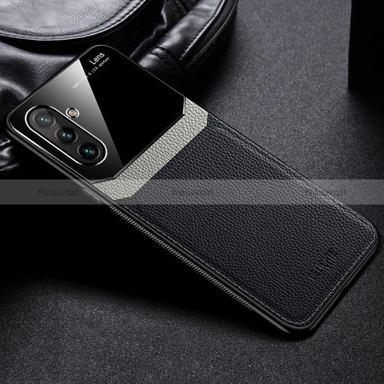 Soft Silicone Gel Leather Snap On Case Cover with Magnetic FL1 for Samsung Galaxy A13 5G