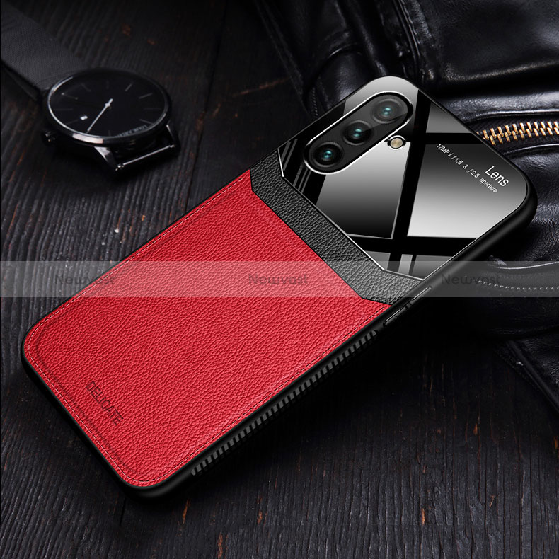 Soft Silicone Gel Leather Snap On Case Cover with Magnetic FL1 for Samsung Galaxy A13 5G