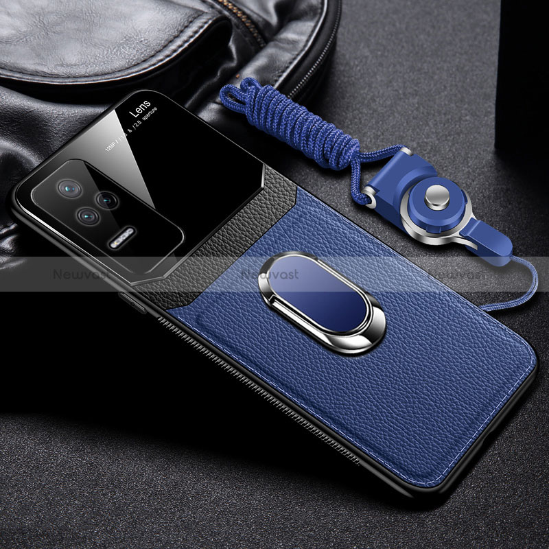 Soft Silicone Gel Leather Snap On Case Cover with Magnetic FL2 for Xiaomi Redmi K50 5G