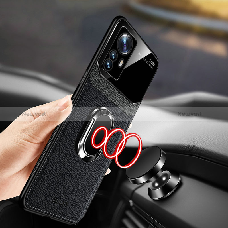 Soft Silicone Gel Leather Snap On Case Cover with Magnetic FL2 for Xiaomi Redmi K50 Ultra 5G