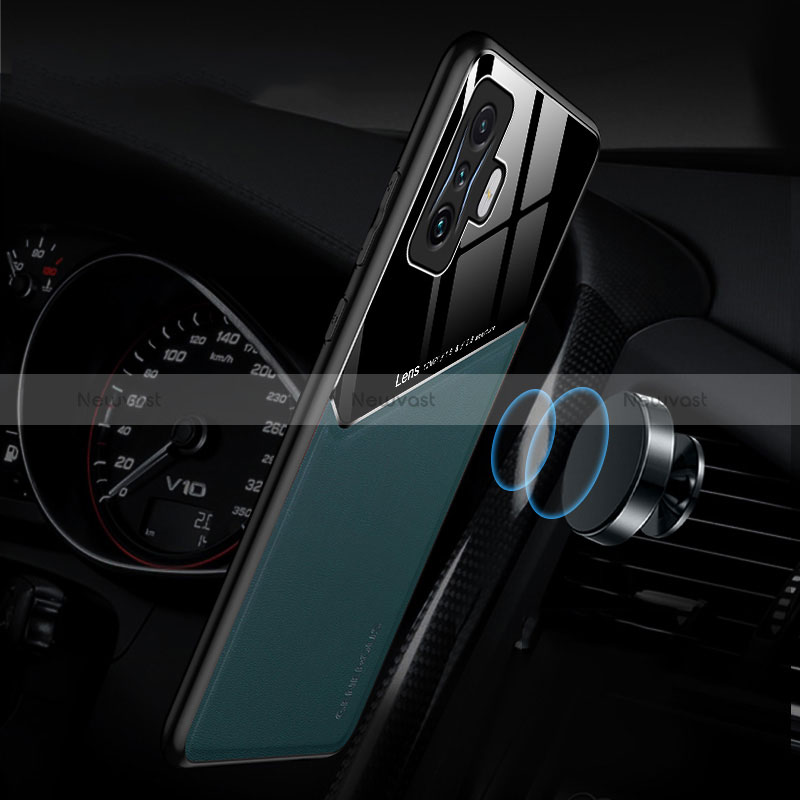 Soft Silicone Gel Leather Snap On Case Cover with Magnetic for Xiaomi Redmi K50 Gaming AMG F1 5G