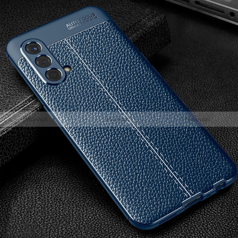 Soft Silicone Gel Leather Snap On Case Cover WL1 for OnePlus Nord CE 5G