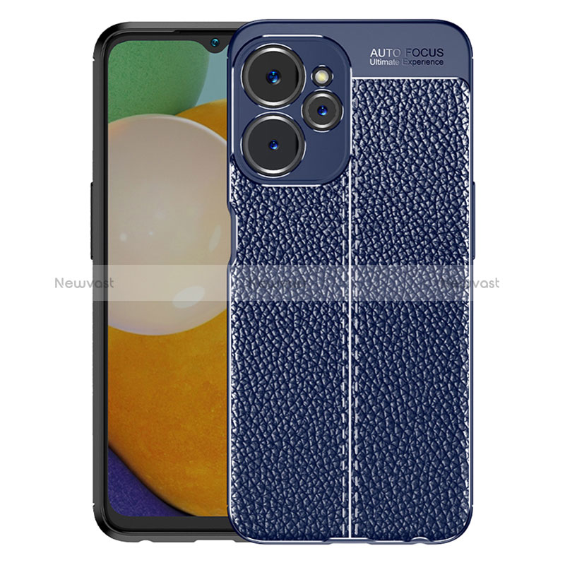 Soft Silicone Gel Leather Snap On Case Cover WL1 for Realme 9i 5G
