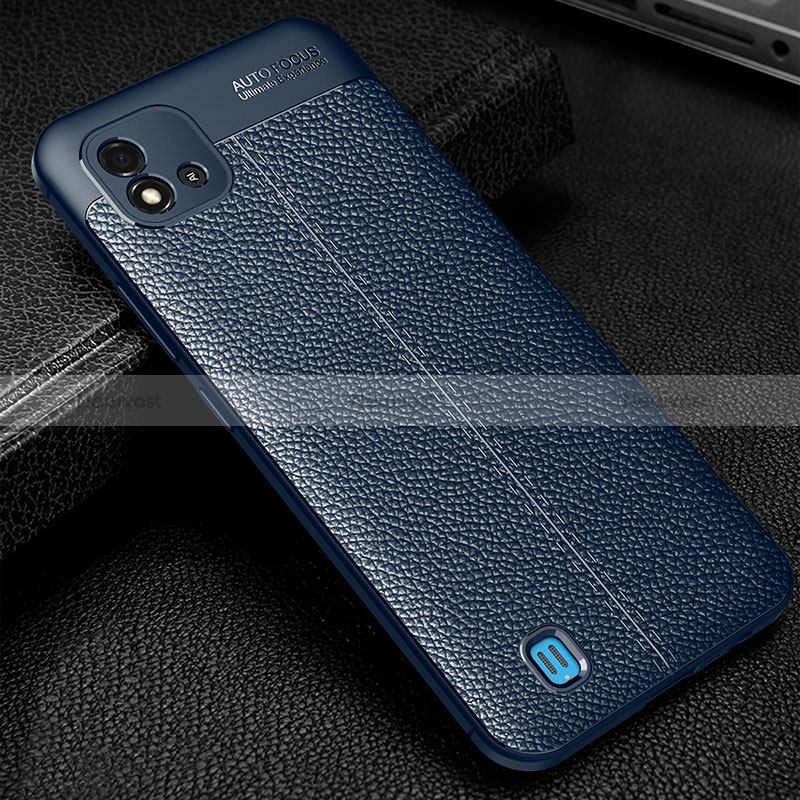 Soft Silicone Gel Leather Snap On Case Cover WL1 for Realme C20