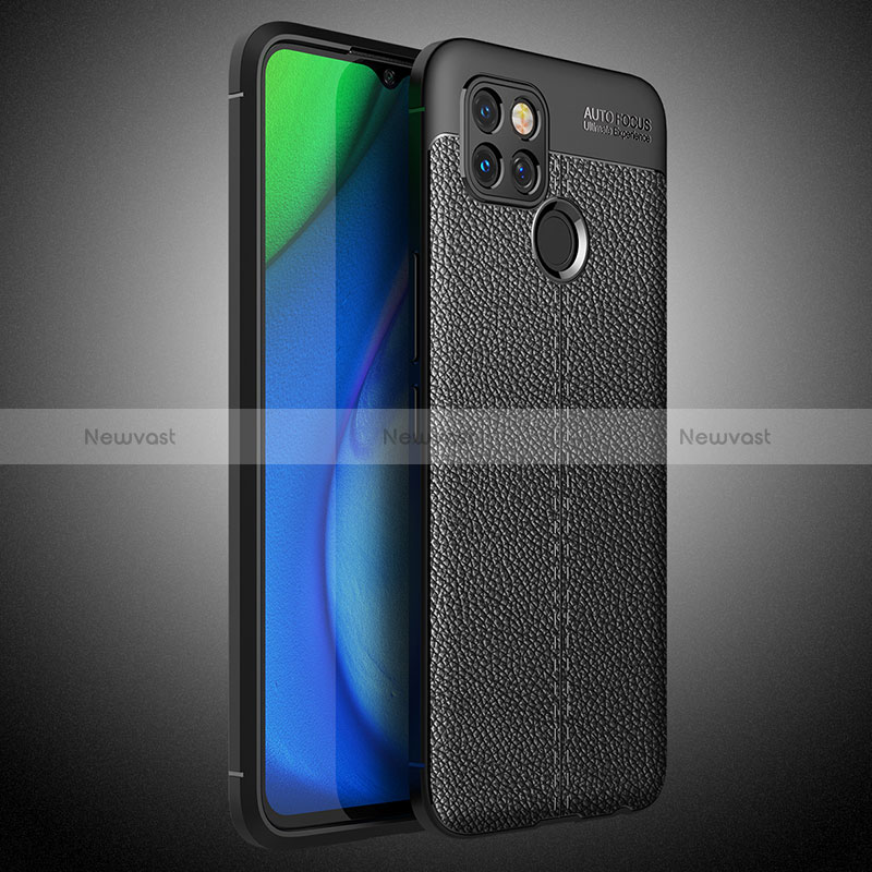 Soft Silicone Gel Leather Snap On Case Cover WL1 for Realme Q2i 5G