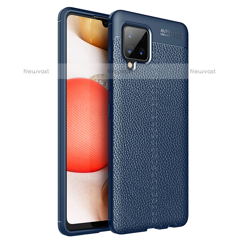 Soft Silicone Gel Leather Snap On Case Cover WL1 for Samsung Galaxy A42 5G