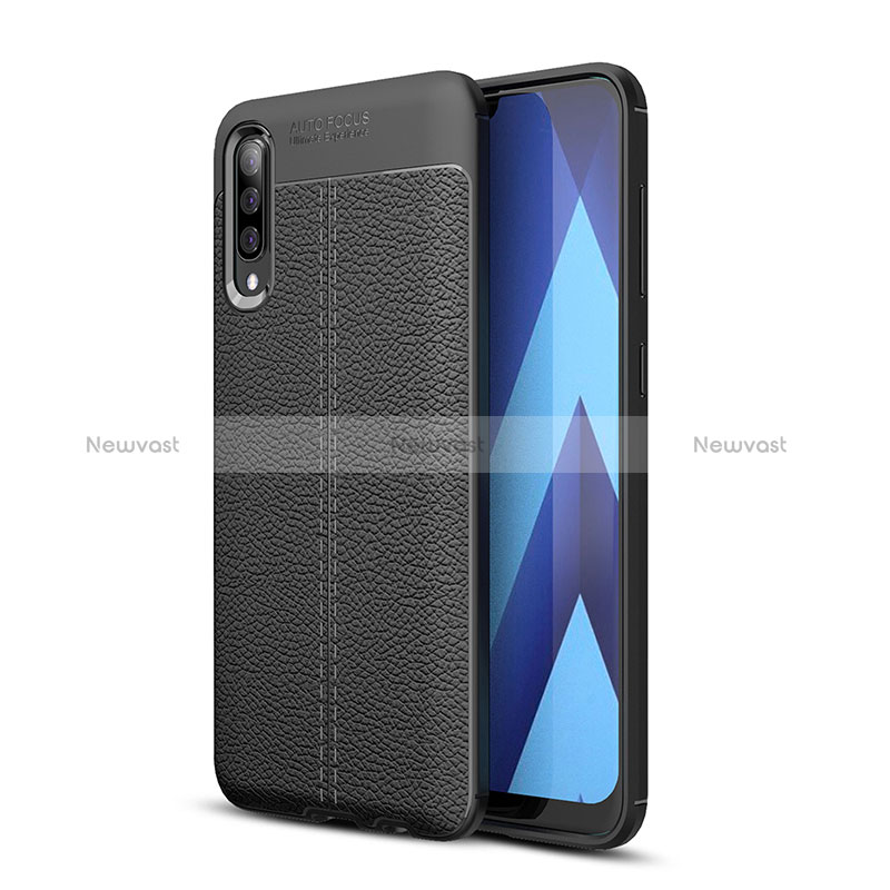 Soft Silicone Gel Leather Snap On Case Cover WL1 for Samsung Galaxy A70