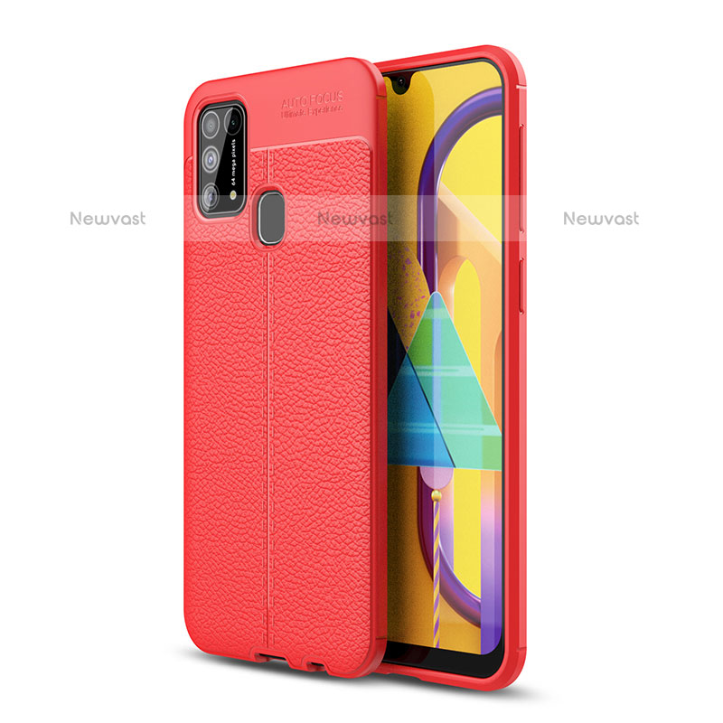 Soft Silicone Gel Leather Snap On Case Cover WL1 for Samsung Galaxy M31