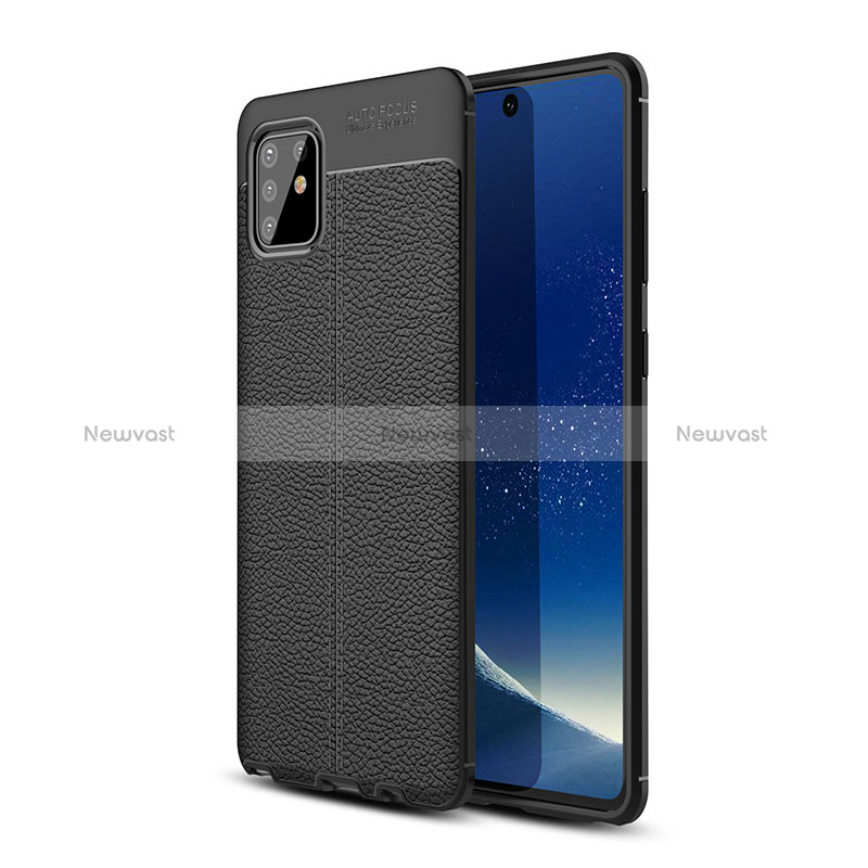 Soft Silicone Gel Leather Snap On Case Cover WL1 for Samsung Galaxy M60s