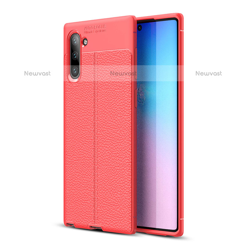 Soft Silicone Gel Leather Snap On Case Cover WL1 for Samsung Galaxy Note 10 5G