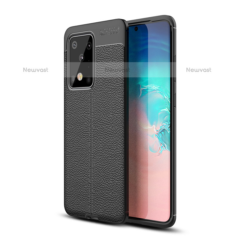 Soft Silicone Gel Leather Snap On Case Cover WL1 for Samsung Galaxy S20 Ultra 5G