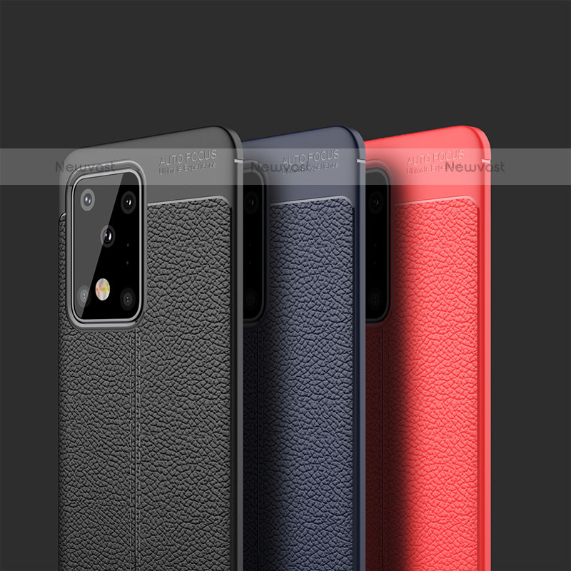 Soft Silicone Gel Leather Snap On Case Cover WL1 for Samsung Galaxy S20 Ultra 5G