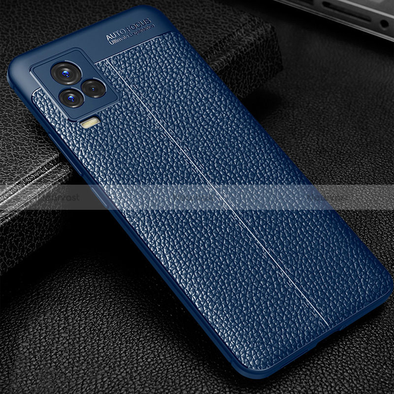 Soft Silicone Gel Leather Snap On Case Cover WL1 for Vivo iQOO 7 5G