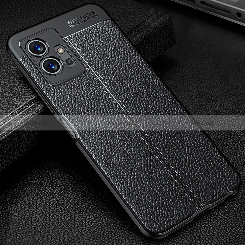 Soft Silicone Gel Leather Snap On Case Cover WL1 for Vivo iQOO Z6 5G