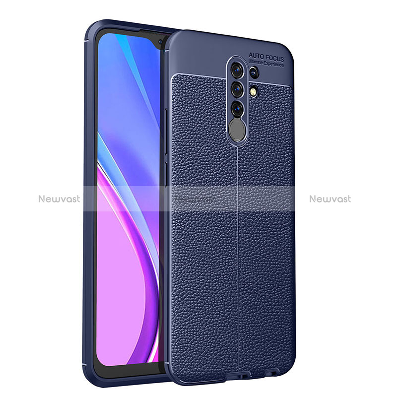 Soft Silicone Gel Leather Snap On Case Cover WL1 for Xiaomi Redmi 9