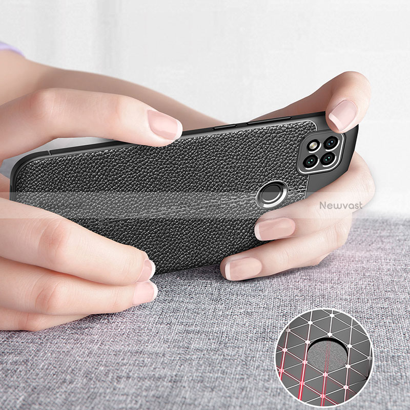 Soft Silicone Gel Leather Snap On Case Cover WL1 for Xiaomi Redmi 9 Activ