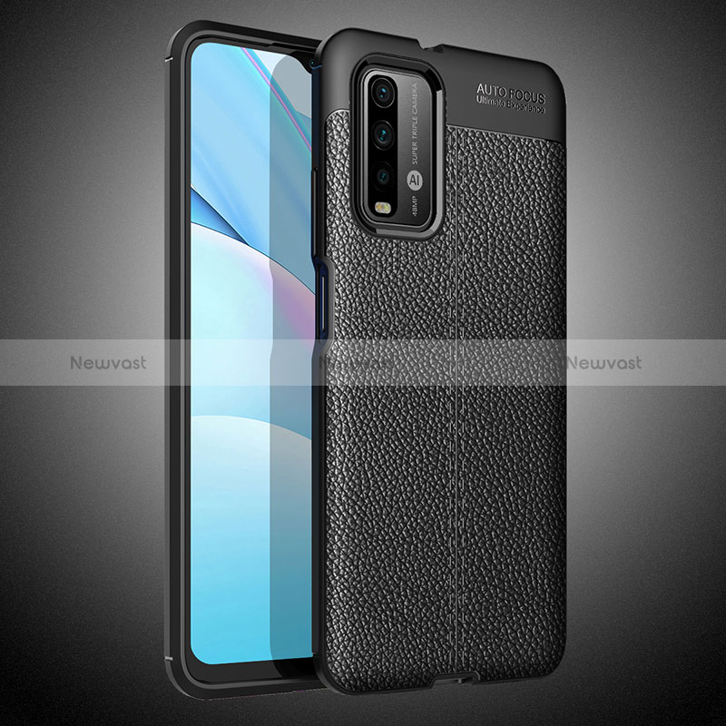 Soft Silicone Gel Leather Snap On Case Cover WL1 for Xiaomi Redmi 9T 4G