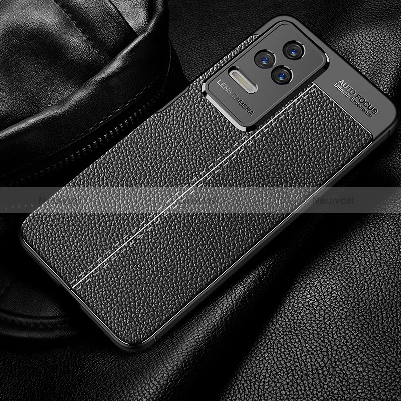 Soft Silicone Gel Leather Snap On Case Cover WL1 for Xiaomi Redmi K40S 5G